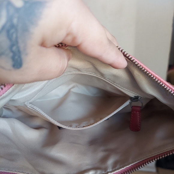 Y2K Coach Leather Small Hobo In Rose 10477 HTF💗🤎 - Picture 13 of 13